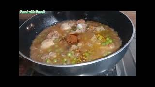 Matar Gosht Recipe Food With Foodie [upl. by Stallworth]