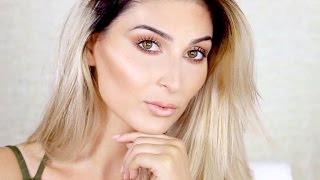 SUMMER GLOW LOOK  HAUTE COUVRANCE amp HIGHLIGHT  Maquillage dété [upl. by Bierman135]