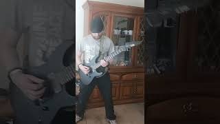 Asking Alexandria  The Black guitar cover [upl. by Ardnaz813]