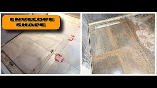 How to tile a bathroom wet room floor diy [upl. by Ymerrej]