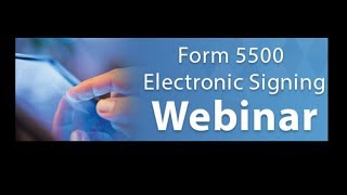 How to Electronically Sign the Form 5500 [upl. by Yarak]