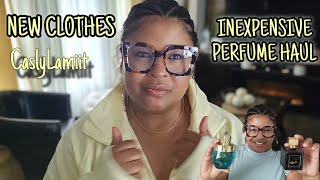 INEXPENSIVE PERFUMES THAT SMELL SO EXPENSIVE   TRY ON HAUL PERFUME  CaslyLamiit Clothinghaul [upl. by Castera357]