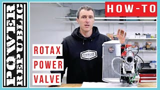 HOW TO Install The EVO Power Valve For Your Rotax Max 125 Go Kart Engine  POWER REPUBLIC [upl. by Ezar957]