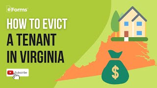 Tenant Evictions in Virginia  Easy Instructions [upl. by Ellerehc]