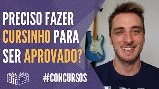 Preciso fazer cursinho para ser aprovado em um concurso público [upl. by Acissaj]