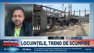 Euronews Romania la TNI  Piata imobiliara de la 1 ianuarie 2024 [upl. by Neau98]