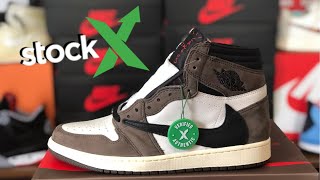 10 KEYS TO AUTHENTICATE  TRAVIS SCOTT JORDAN 1  STOCKX PICK UP [upl. by Falzetta]