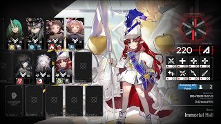 Skin Mission Asymmetric Warfare  Immortal Hall  CCB2 Underdawn  7 OPs AFK clear Arknights [upl. by Eehc]