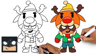 How To Draw Brawl Stars  Reindeer Nita [upl. by Leikeze459]