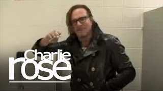 Charlie Rose Greenroom  Mickey Rourke  Charlie Rose [upl. by Rehtnug]