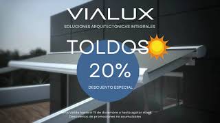 VIALUX descuentos en TOLDOS [upl. by Adnilam]