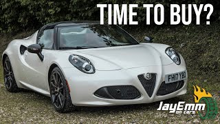 Affordable Dream Car The Alfa Romeo 4C 50th Anniversary Spider is Imperfect Brilliance [upl. by Loring]