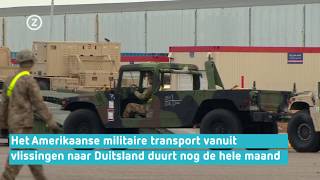 Militair transport in haven Vlissingen [upl. by Buna23]