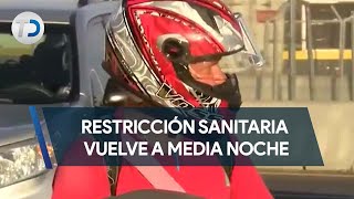 Restricción sanitaria vuelve a media noche [upl. by Hanavas]