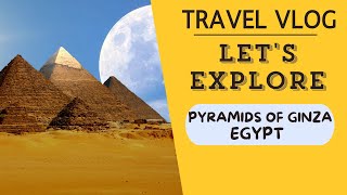 Exploring Egypt Visiting Pyramid of Khafre Chephren in Giza [upl. by Luehrmann]