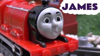 James the Thomas and Friends Trackmaster Engine [upl. by Broucek]