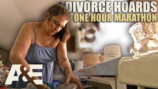 Hoarders DIVORCE Hoards  OneHour Compilation  AampE [upl. by Rawden]