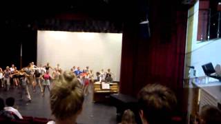 The Hammond School  Audition Scene  42nd Street Rehearsal [upl. by Nauquf]