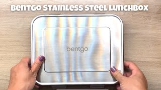 BENTGO stainless steel lunchbox review  unboxing [upl. by Osrock]