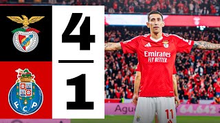 Benfica vs Porto 41 All Goals amp Extеndеd Hіghlіghts  Di María Goals [upl. by Crofton]