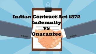 Meaning of Indemnity and Guarantee Difference between Indemnity and Guarantee EXAMPLES Tamil [upl. by Arley]