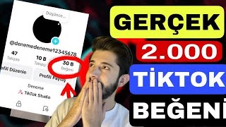 3 Dakikada Ücretsiz Tiktok Beğeni Hilesi  Tiktok Beğeni Hilesi 2024 [upl. by Khai]