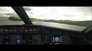 MSFS 2020  Easter Island VOR DME approach  4K  Ultra [upl. by Newel]