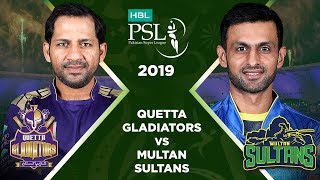 Match 8 Full Match Highlights Quetta Gladiators vs Multan Sultans  HBL PSL 4  HBL PSL 2019 [upl. by Ardnnek]