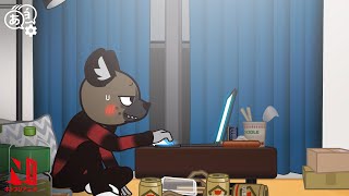 Haidas Online Game Addiction  Aggretsuko  Clip  Netflix Anime [upl. by Enahc]