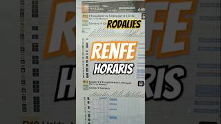 No pasa tren Rodalies 11112024 Renfe R12 Fallo en horaris [upl. by Aicilec204]