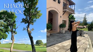 Khaoyai Vlog EP1  Oria Cafe🌿  TOSCANA VALLEY 🕍  pretty spot in Khaoyai ✨ MELUVCAFE🎀 [upl. by Solracsiul]