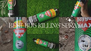 BAYGON MOSQUITO amp FLY KILLER SPRAY 400 ML GREEN UNBOXING IN HINDI [upl. by Ecyle270]