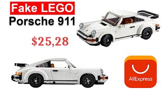 Fake LEGO Porsche 911 10295 from Aliexpress [upl. by Uis]