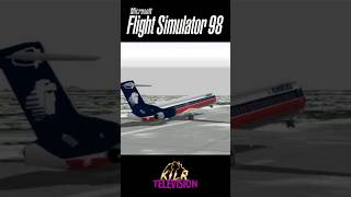 Flight Simulator 98  Los Angeles KLAX to Mexico City MMMX  Aeromexico MD83 [upl. by Ninette]