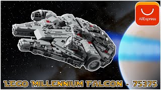 Fake Lego Millennium Falcon  quotWhat A Piece Of Junkquot  75375 [upl. by Molahs]