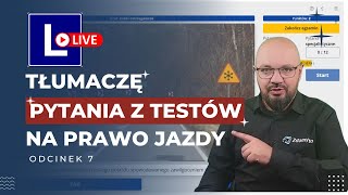 Tłumaczę pytania z testów na prawo jazdy  odc 7 [upl. by Epps884]