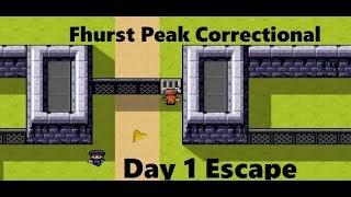 The Escapists  Fhurst Peak Correctional Day 1 Escape [upl. by Bautista926]