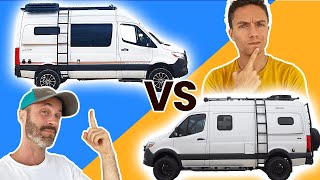 Winnebago Revel vs Storyteller Overland  Best 4x4 Sprinter Van [upl. by Ahcsap84]