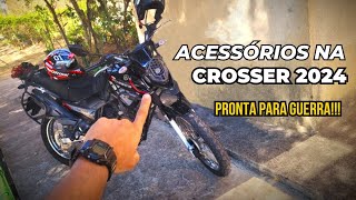 ACESSÓRIOS NA CROSSER 2024 [upl. by Galloway713]