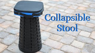 Collapsible Stool  Real World Review [upl. by Hackney856]