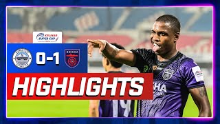 Match Highlights  Kalinga Super Cup 2024  SemiFinal 2  Mumbai City FC 01 Odisha FC [upl. by Arleyne]