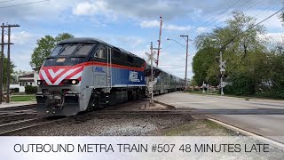 Saturday Railfanning All Day At West Chicago On May 6 2023 [upl. by Bopp]