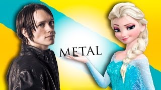 DEMI LOVATO  LET IT GO FROZEN Metal Cover [upl. by Hamer]