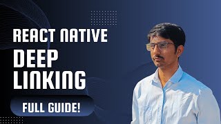 Hindi  React Native Deep Linking with real website Link  Full Tutorial [upl. by Lednahs940]