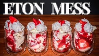 Eton Mess  Classic English Dessert [upl. by Drandell480]