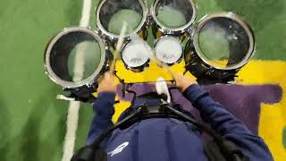 AVHS Marching Band 2024  Tenor Drum Cam [upl. by Ajat]