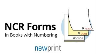 NCR Forms in Books with Numbering [upl. by Naara78]