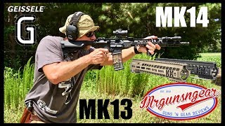 Geissele MK13 amp MK14 MLOK Free Float Rail Best AR15 Handguard [upl. by Anitsirhk]