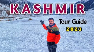 Kashmir Tourist Places  Kashmir Travel Budget  Kashmir Tour Guide 2023  Gulmarg  Sonmarg Tour [upl. by Terrag]