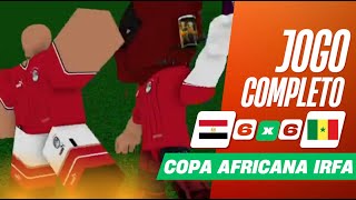 Jogo Senegal X Egito Copa Africana IRFA [upl. by Ayatahs570]